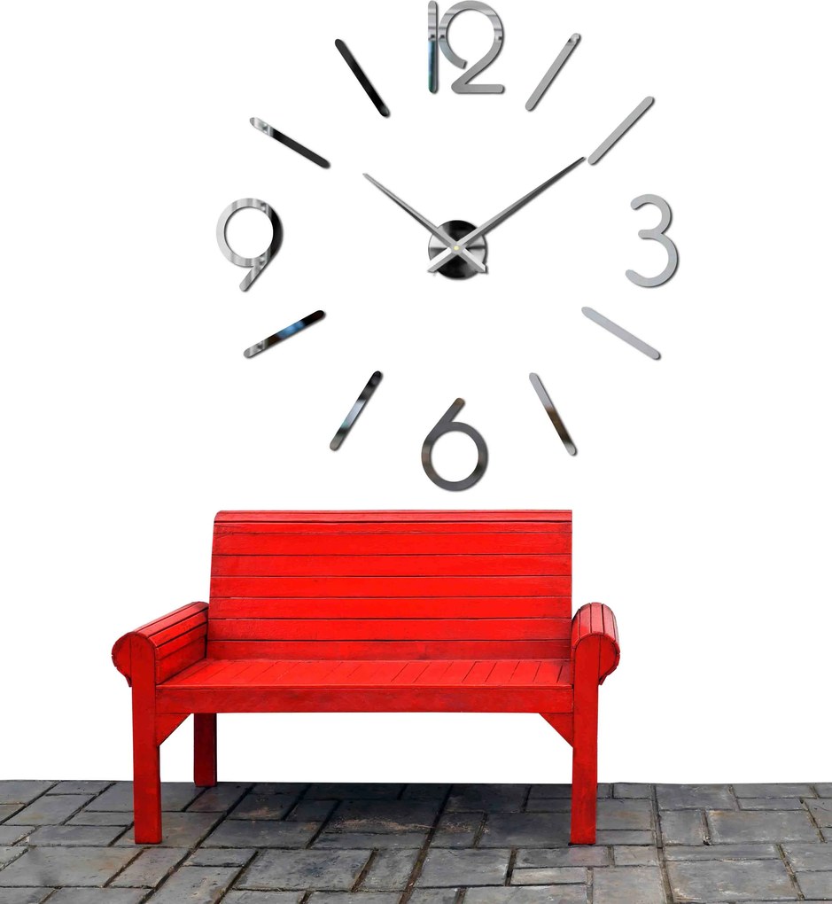 SENTOP | Stylové plastové nástenné hodiny I SENTOP X0036-Modern wall clock HEU- analógové