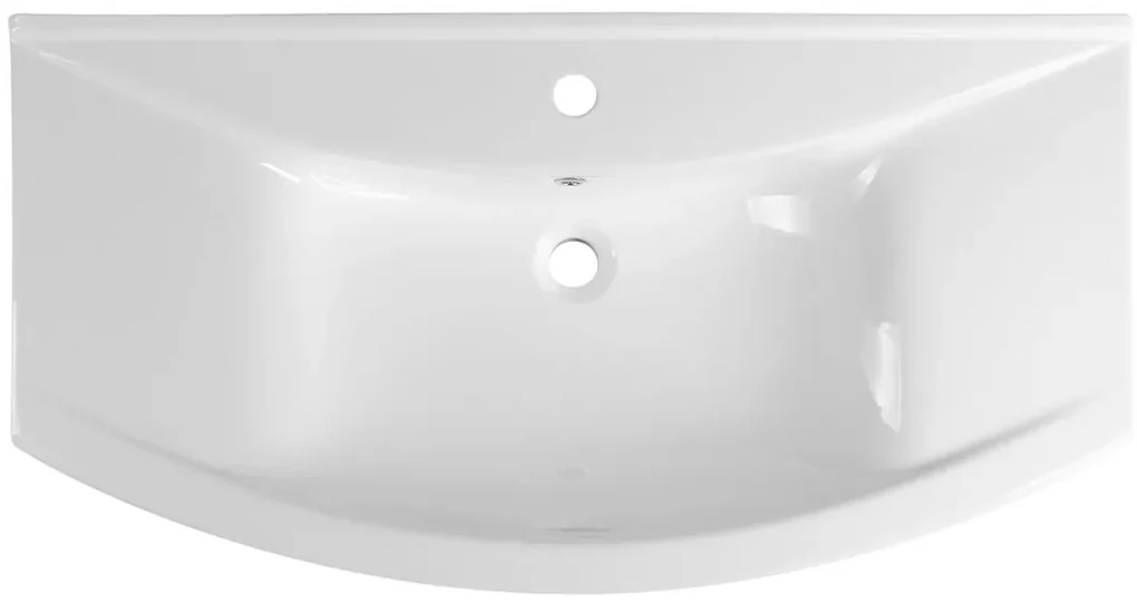 Aqualine Aqualine, ZERO 97 keramické umývadlo nábytkové 97x51cm, biela, 6095
