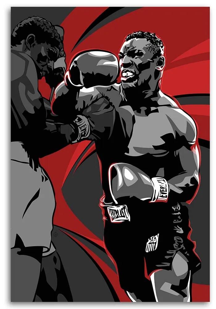 Gario Obraz na plátne Mike Tyson - Nikita Abakumov Rozmery: 40 x 60 cm