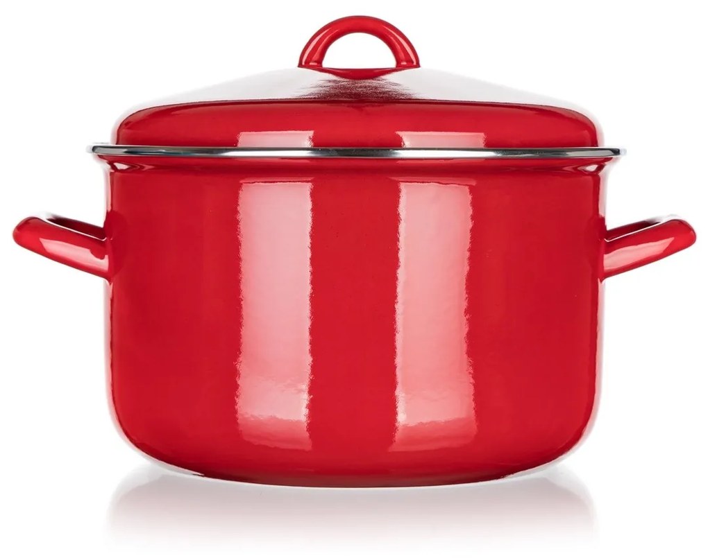 BANQUET MILTON 24 cm 5,9 l smaltovaný hrniec, 24 cm