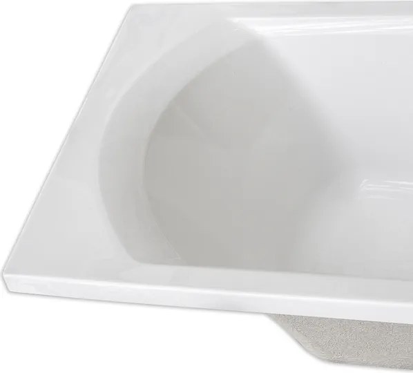 Roltechnik Outlet Obdĺžniková akrylátová vaňa iBATH CLASSIC NEO ROTH-Variant: rozmery: 170x75 cm - (iBATH_CLASSIC_NEO-170 - 8800000)