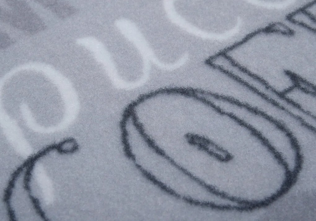 Hanse Home, Behúň Cook & Clean 105729 Grey Black White, 50x150, šedá, kuchyňa