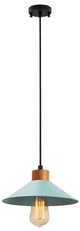 Závesné svietidlo s kovovým tienidlom ø 24 cm Gece – Opviq lights