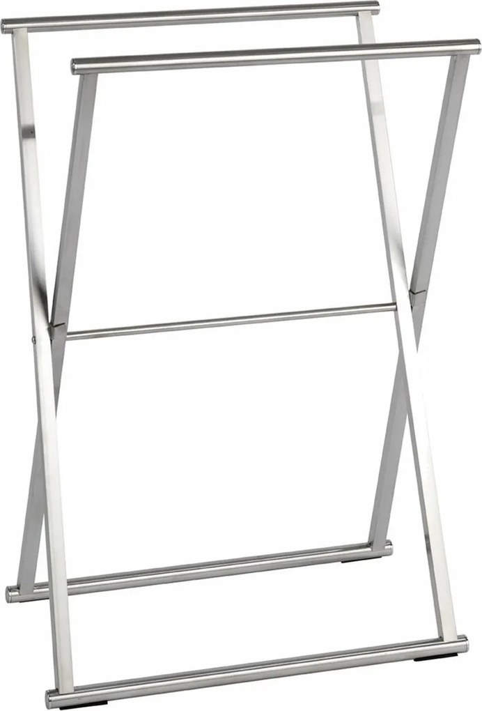 Wenko LAVA skladací vešiak na uteráky – strieborný