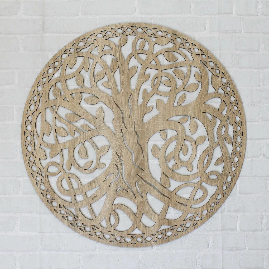 DUBLEZ | Keltský strom života na stenu - Crann