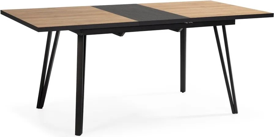 Jedálenský stôl s doskou v dubovom dekore 90x140 cm Cleo - Marckeric