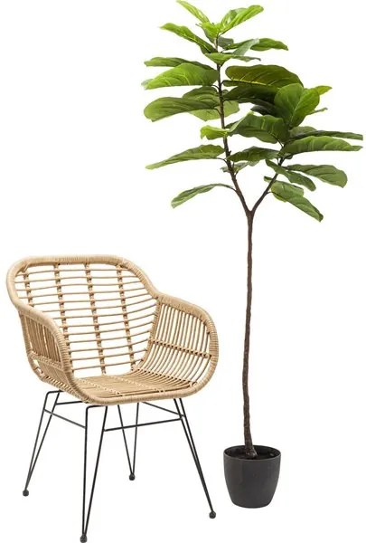 KARE DESIGN Sada 2 ks Dekoratívny predmet Plant Leaf Tree 170 cm 170 × 40 × 20 cm