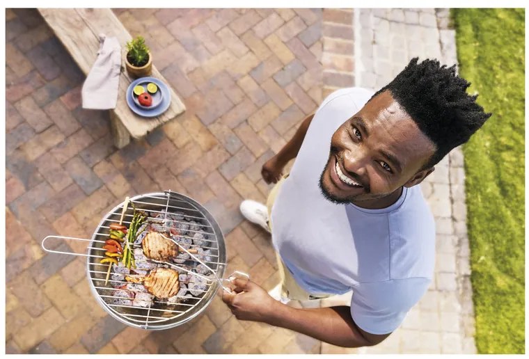 Grillmeister Stĺpový gril na drevené uhlie (100363066)