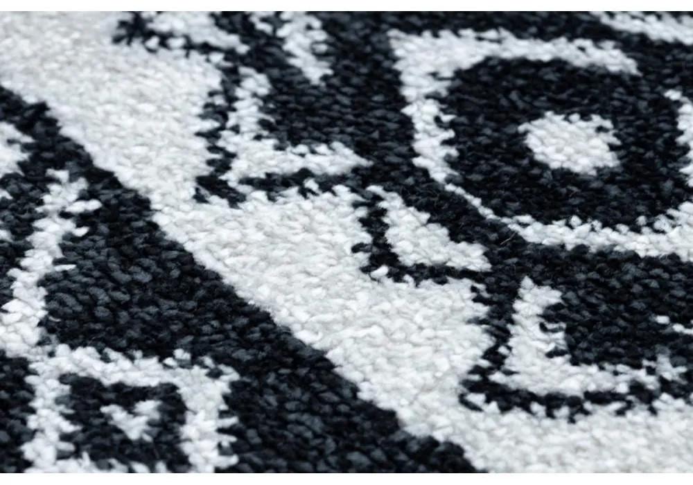 Kusový koberec Matto krémovo sivý kruh 100cm