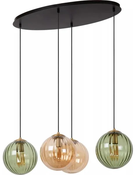 Lucide 45493/04/33 - Luster na lanku MONSARAZ 4xE27/40W/230V