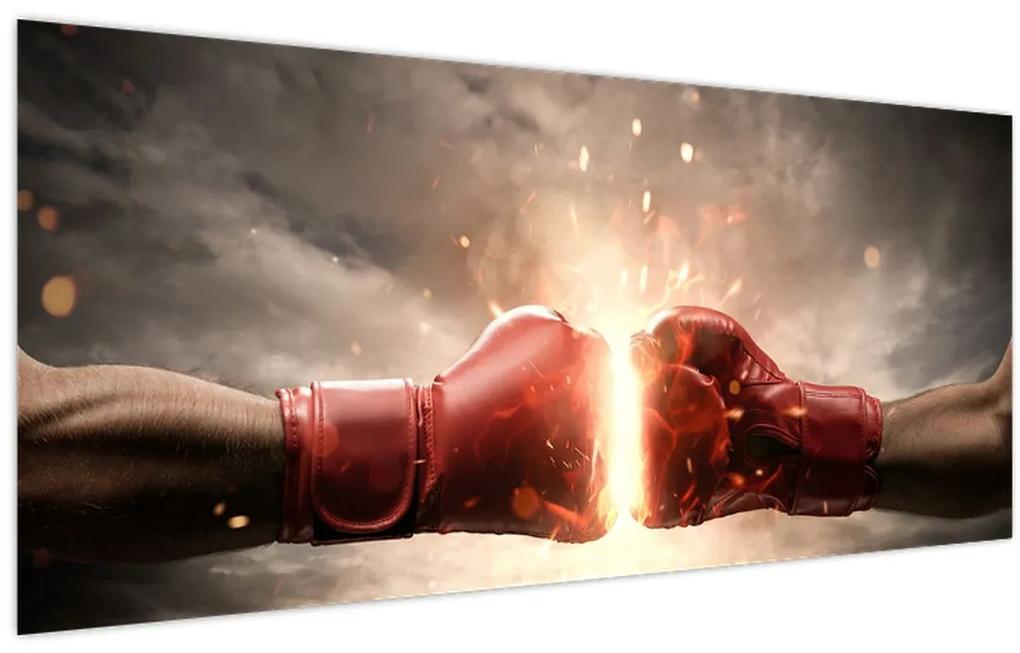 Obraz - Boxing (120x50 cm)
