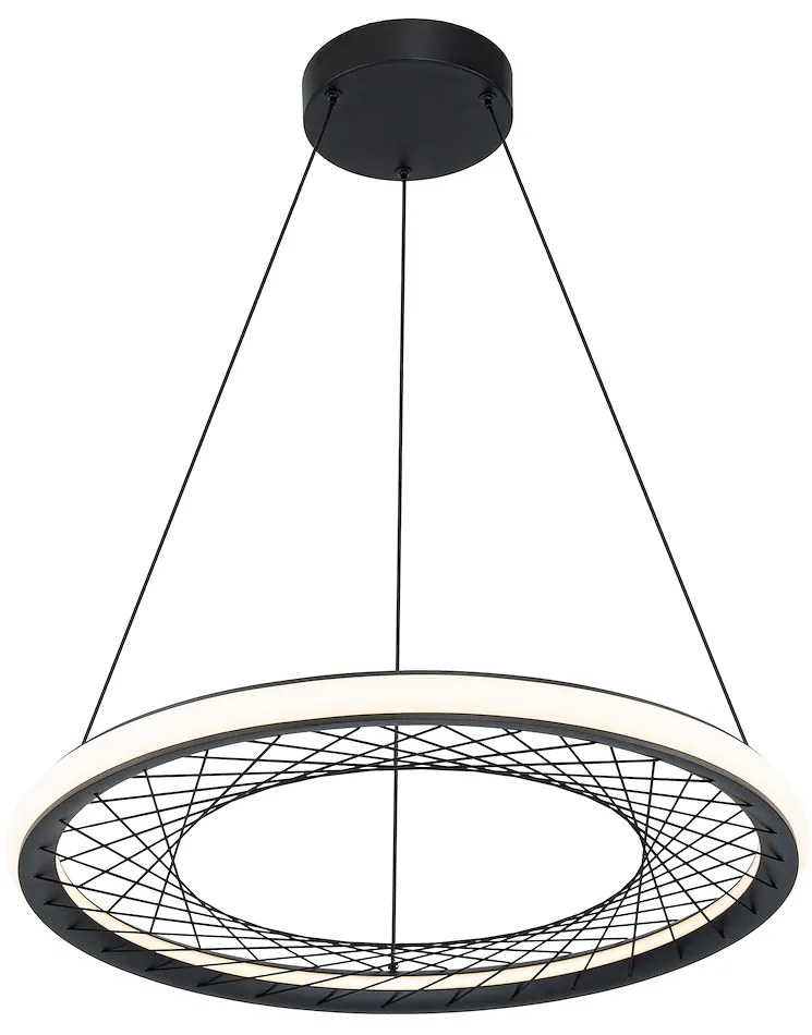 Závesné LED svietidlo Nest, 1x LED 43w, 4000k, b