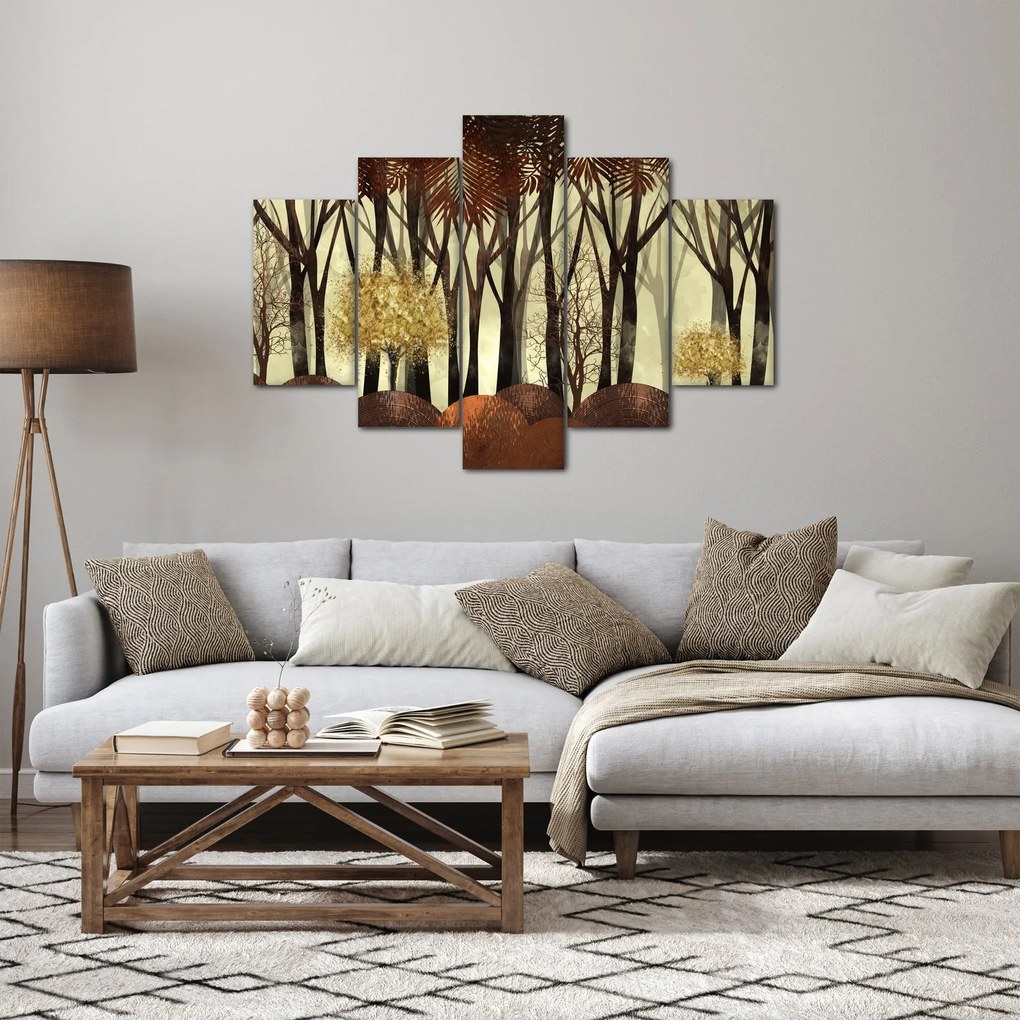 Obraz - Dekoratívne les (150x105 cm)