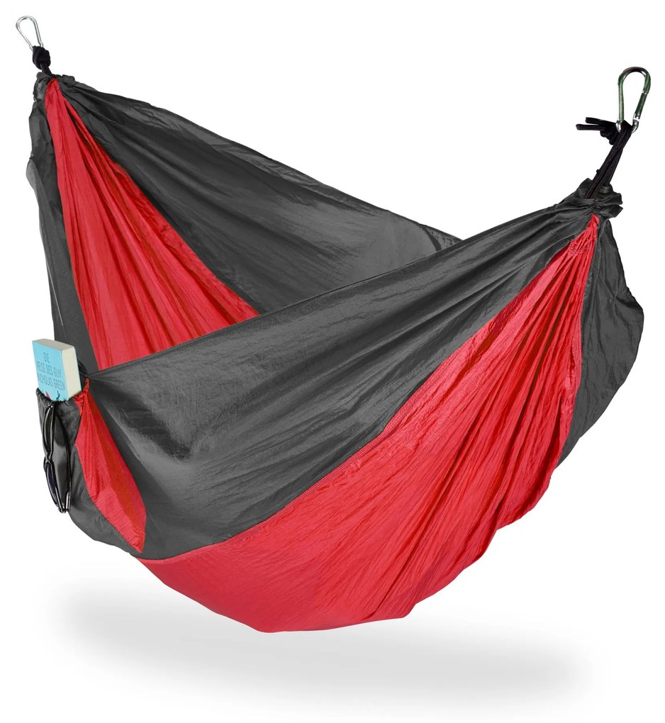 Vonkajšia hojdacia sieť RD23673, červená