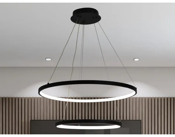 LED Stmievateľný luster na lanku LED/75W/230V 3000-6500K + DO