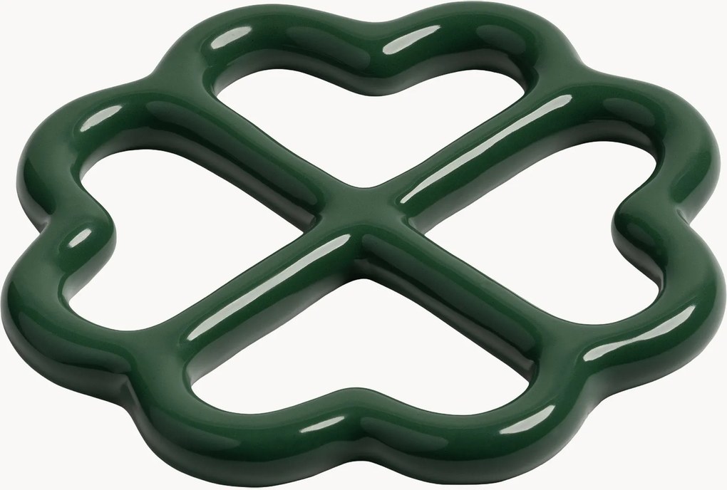 Ručne vyrobená podložka pod hrniec Clover