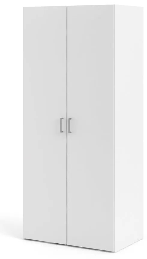 Biela šatníková skriňa 78x175 cm Space – Tvilum