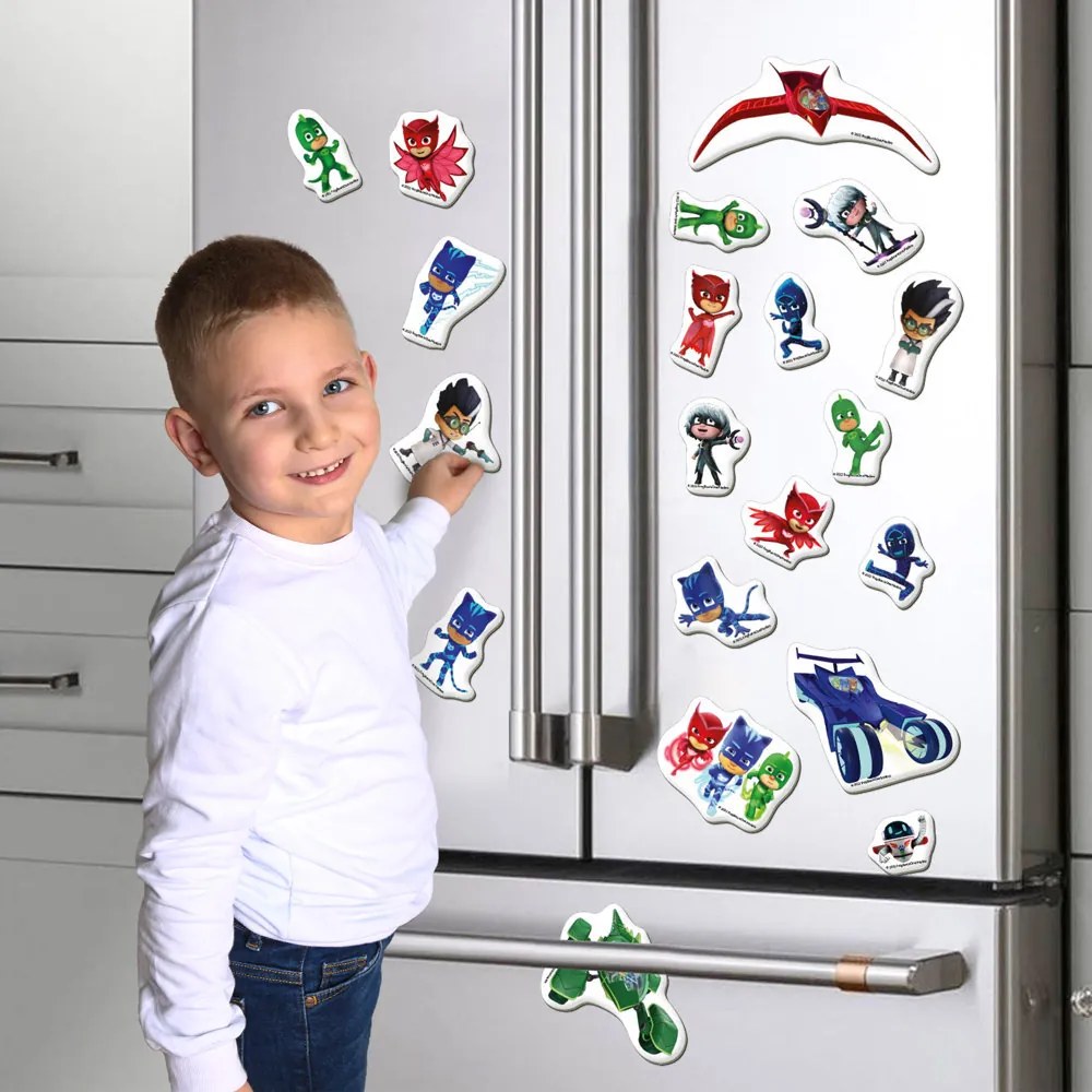 LEAN Toys PJ Masks sada magnetov ME 5031-32