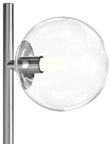 ONLI - Stolová lampa KIMBERLY 1xG9/6W/230V 35 cm lesklý chróm