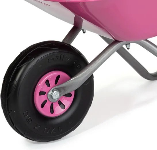 Kovový fúrik Rolly Toys 274802 ružový