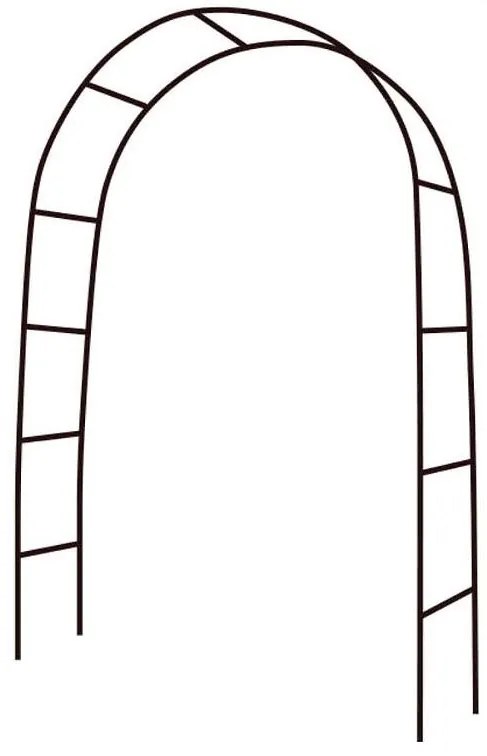 Konštrukcia na rastliny oblúk 140x37x240 cm ES32001