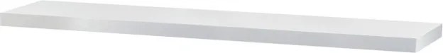 Nástenná polica 120 cm biela P-002 WT2