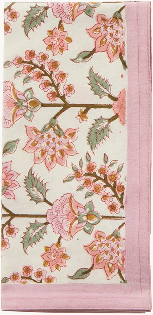 Ručne vyrobené bavlnené obrúsky Gita, 4 ks