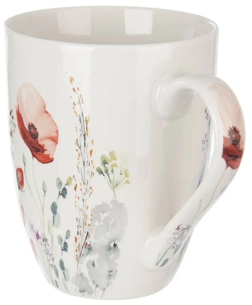 Orion Porcelánový hrnček Mak, 0,36 l