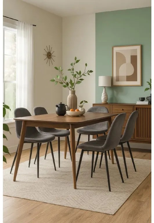 Noela Menčestrová jedálenská stolička MARIE šedá