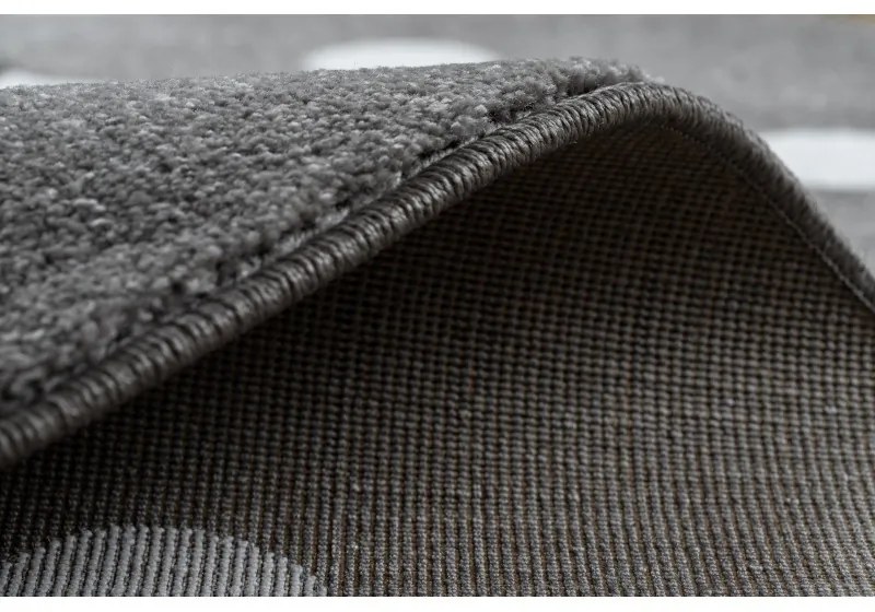 Dywany Łuszczów, Detský kusový koberec Petit Dolly sheep grey kruh, 120x120 (priemer) kruh, ružová, detská izba