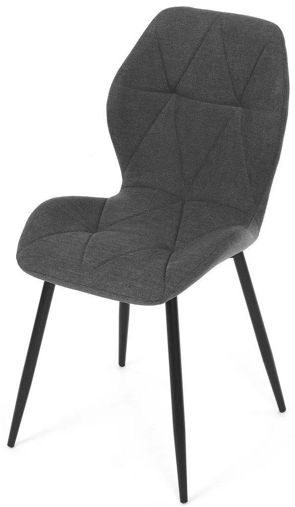 Sada jedálenských stoličiek CT-285 GREY2, 4 ks
