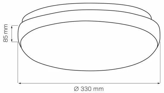 Stropné svietidlo BENEDYKT 2xE27/20W/230V pr. 33 cm strieborná