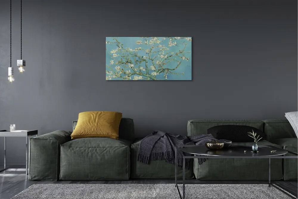 Obraz canvas Art mandľové kvety 100x50 cm