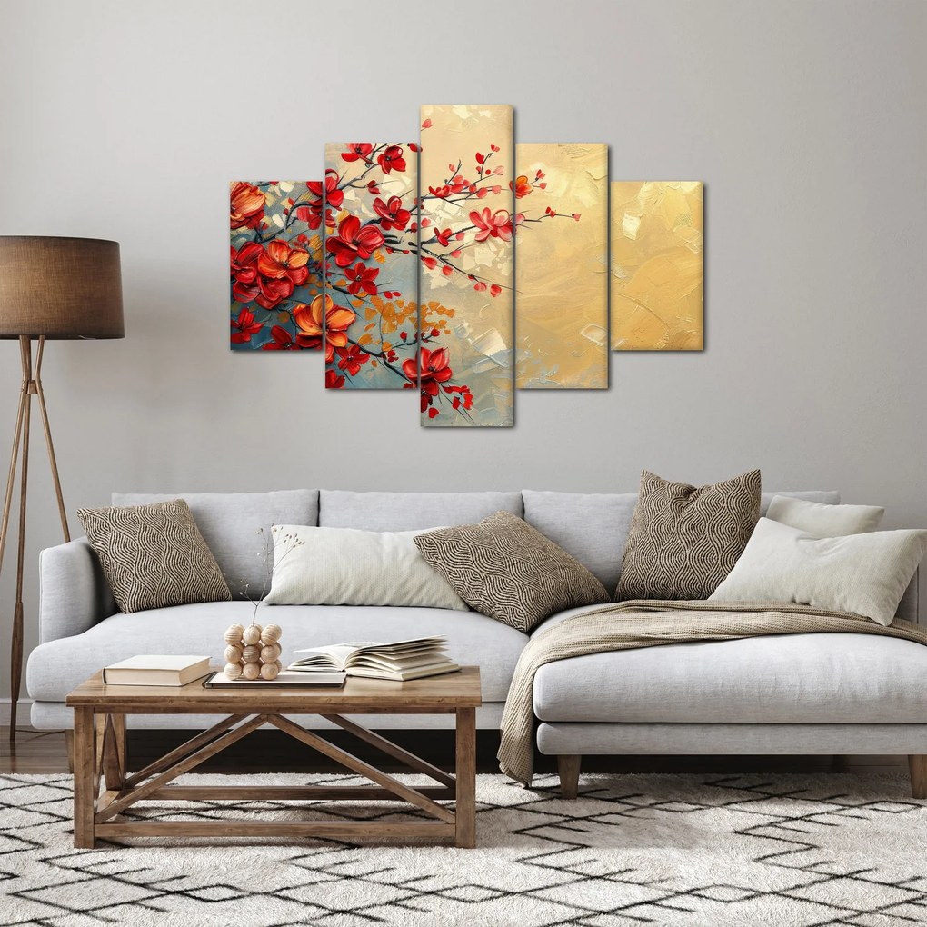 Obraz - Kvitnúci strom (150x105 cm)