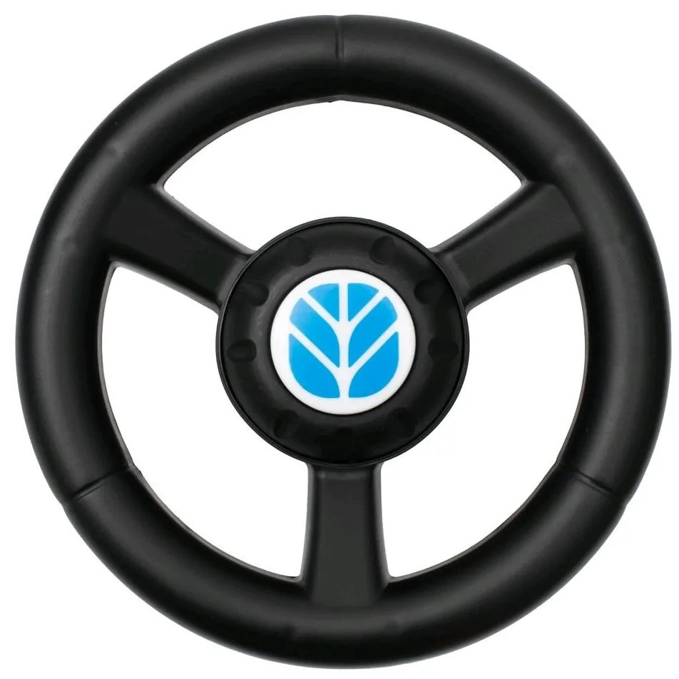 Detské odrážadlo traktor s vlečkou a náradim Baby Mix New Holland žltý