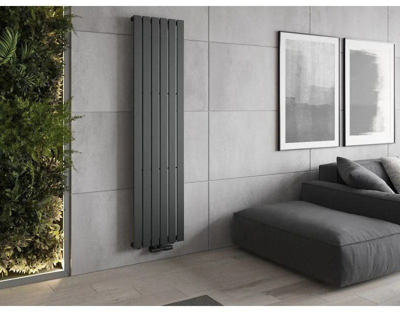 Mexen Boston, vykurovacie teleso 1800x452 mm, 888 W, antracitová, W213-1800-452-00-66