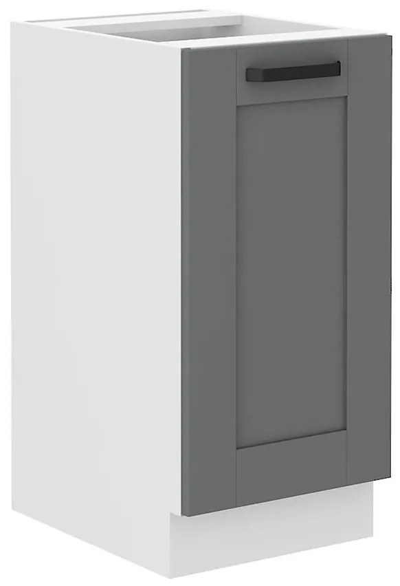 Kuchynská skrinka Luna dustgrey/biela 40D 1F BB
