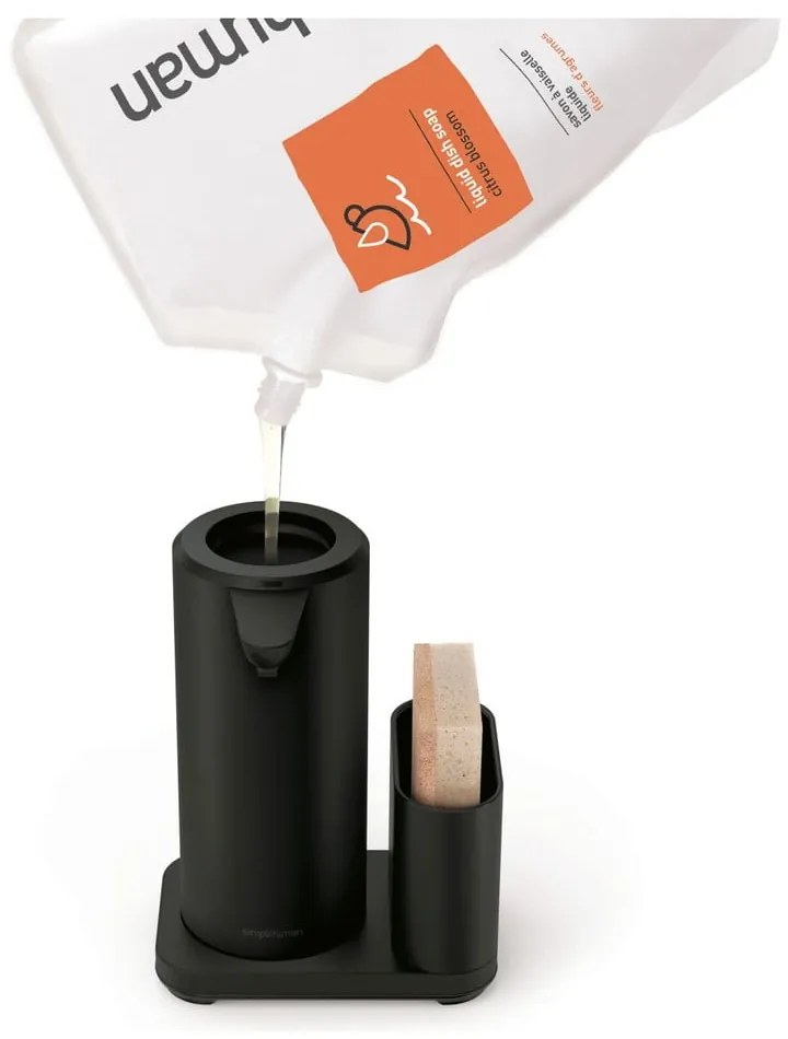 Kovový stojan na umývacie prostriedky – simplehuman