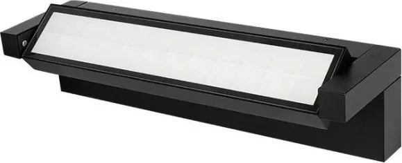 LED vonkajšie nástenné svietidlo so senzorom LED/36W/230V 3000/4000/6500K IP54 čierna