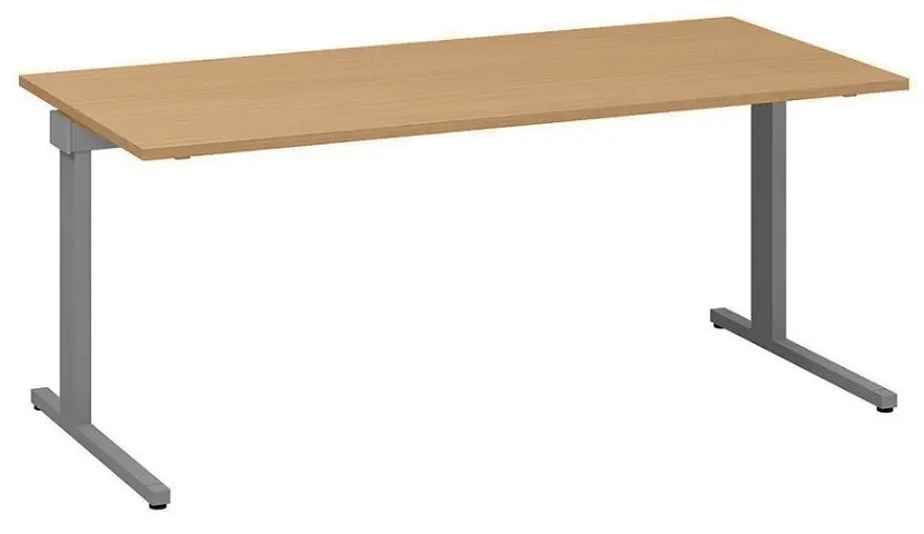 Stôl ProOffice C 80 x 180 cm, buk