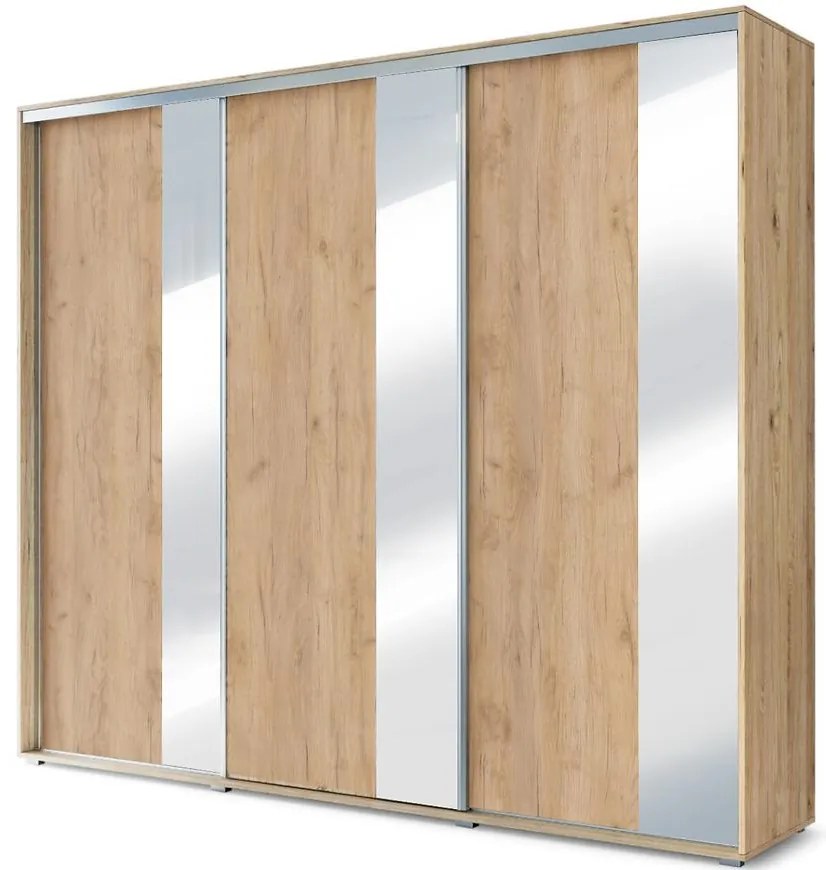 Skriňa Nadia A29 250 Zrkadlo Craft Zlatá