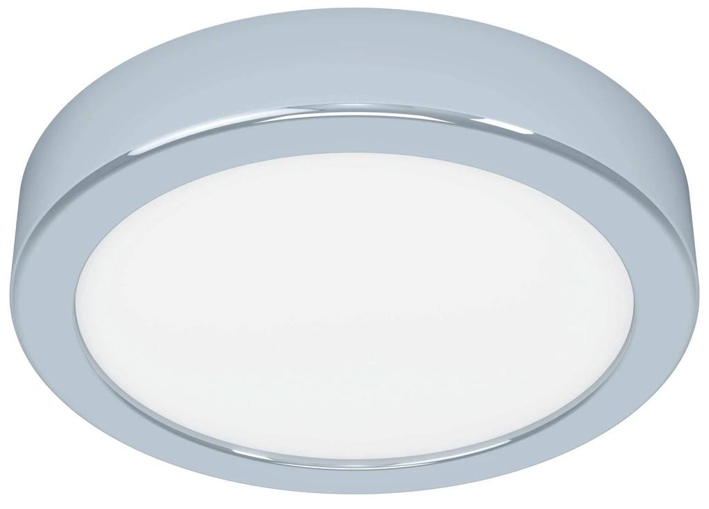 EGLO LED stropné osvetlenie do kúpeľne FUEVA 5, 11W, teplá biela, 16cm, okrúhle, chrómované