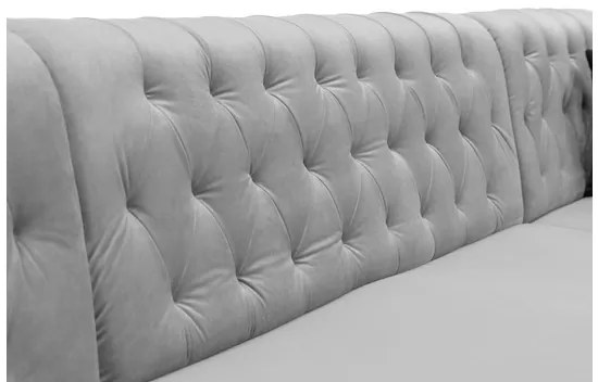 Rohova sedačka Elarate, Dostupné poťahy: Magic Velvet 2205 + Magic Velvet 2205 + Magic Velvet 2206