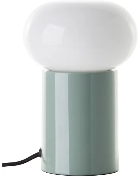 Brilliant - Stolná lampa KNUT 1xE27/25W/230V zelená/biela