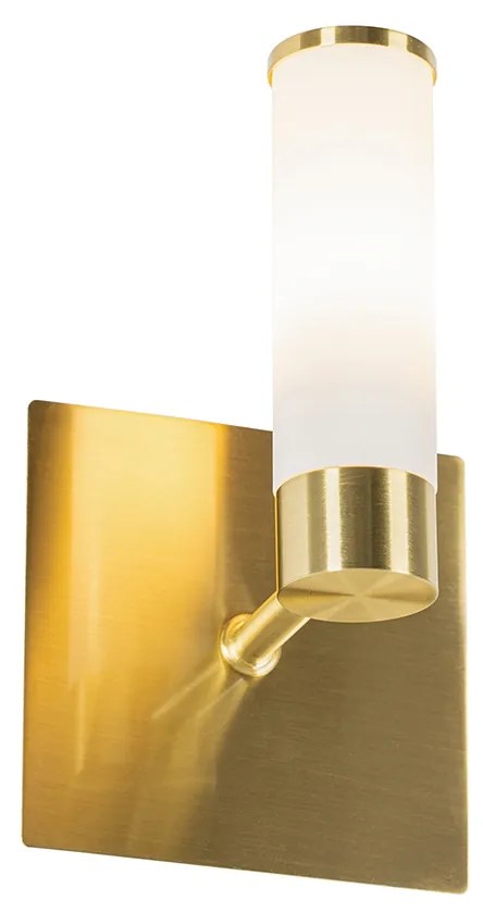 Moderná nástenná lampa do kúpeľne mosadz IP44 - Bath