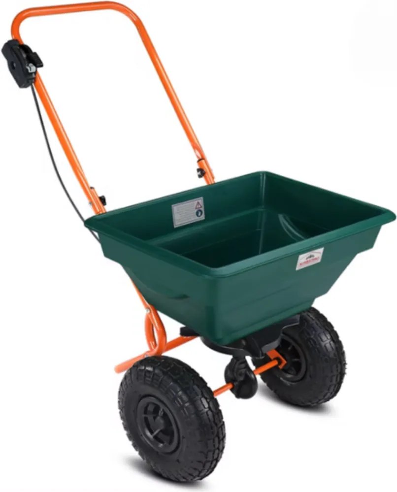 Posypový vozík SEED, 20l, zelená/oranžová Gardebruk
