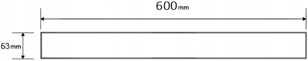 Mexen M12 kryt na nerezový žľab 60 cm, zlatá, 1521060