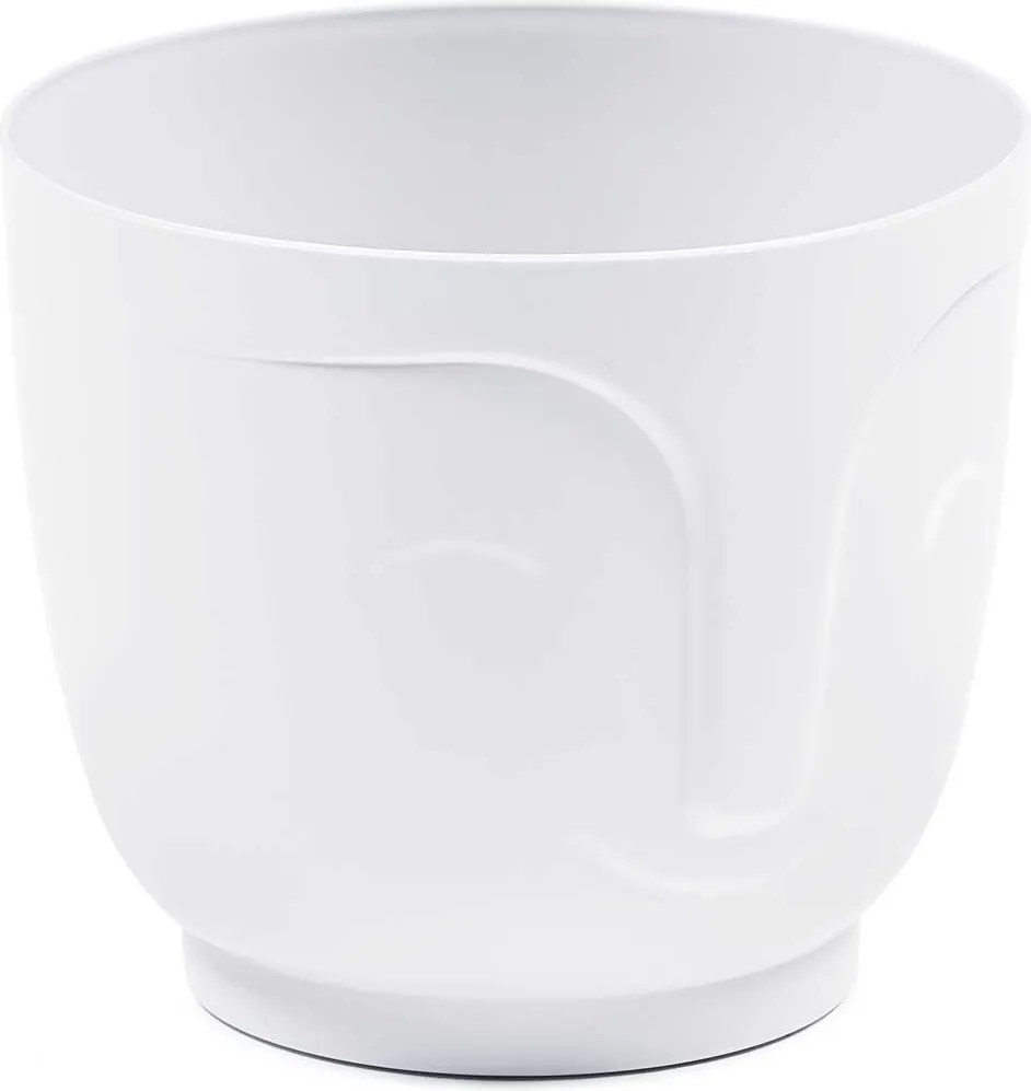 Kvetináč ZOE 14,3 cm biely