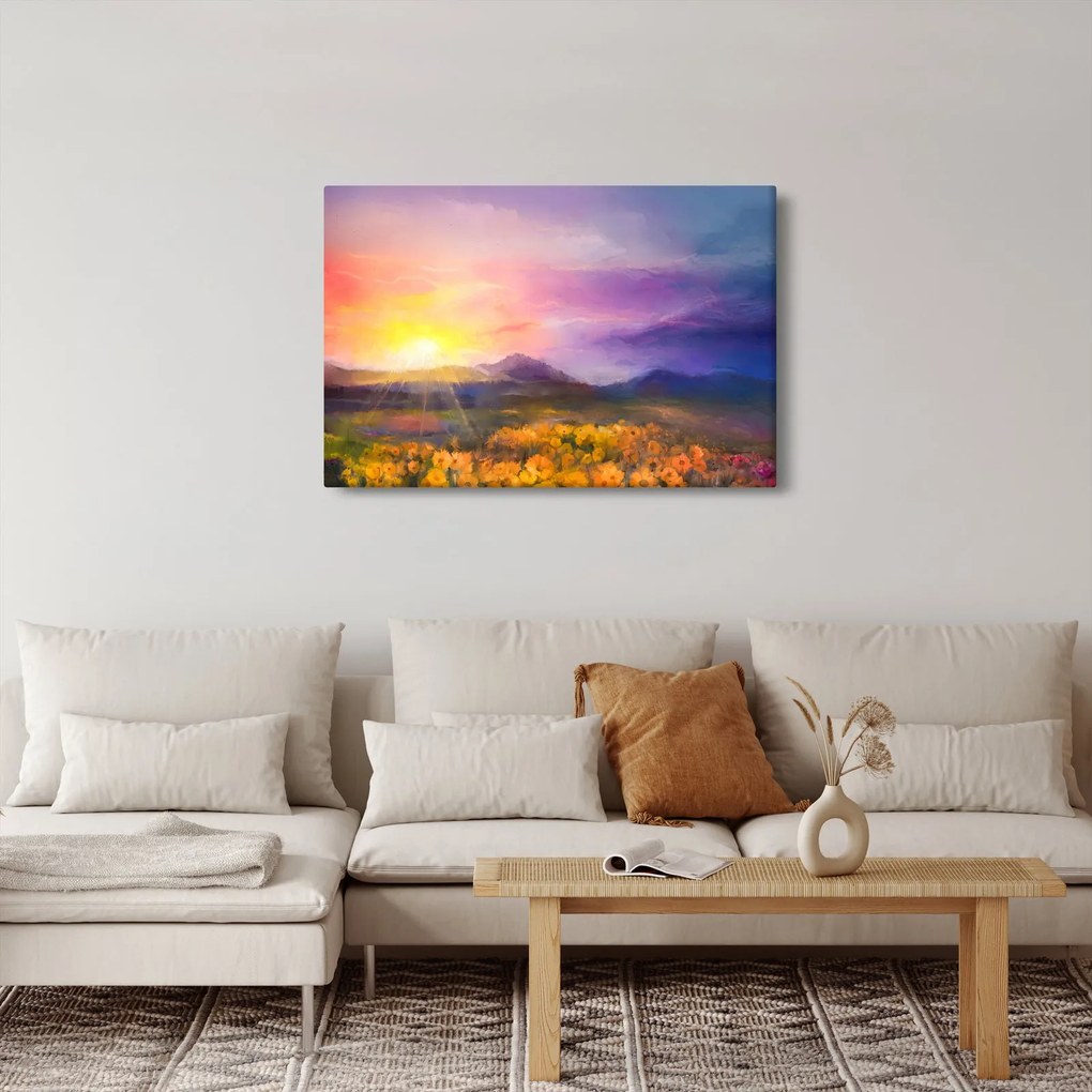 Obraz - Za svitania (90x60 cm)
