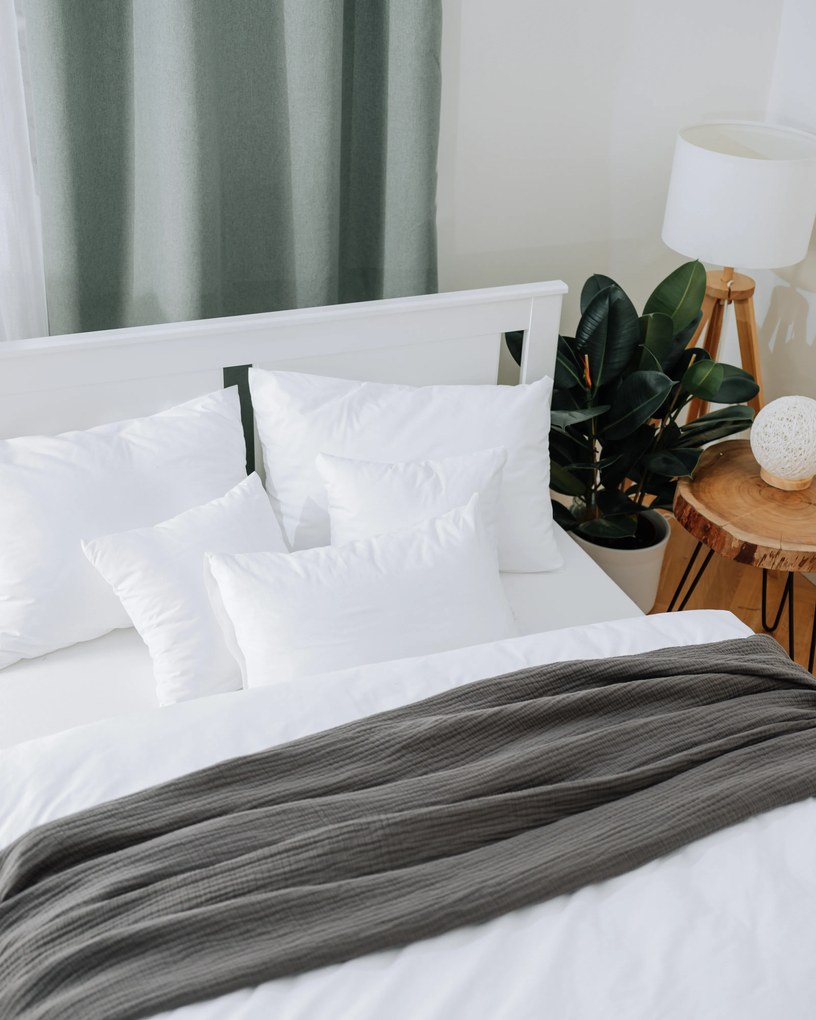 Predĺžené bavlnené obliečky Renforcé – Jasmine biela